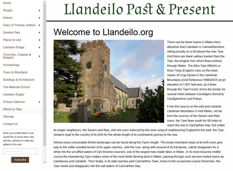 Llandeilo History Site